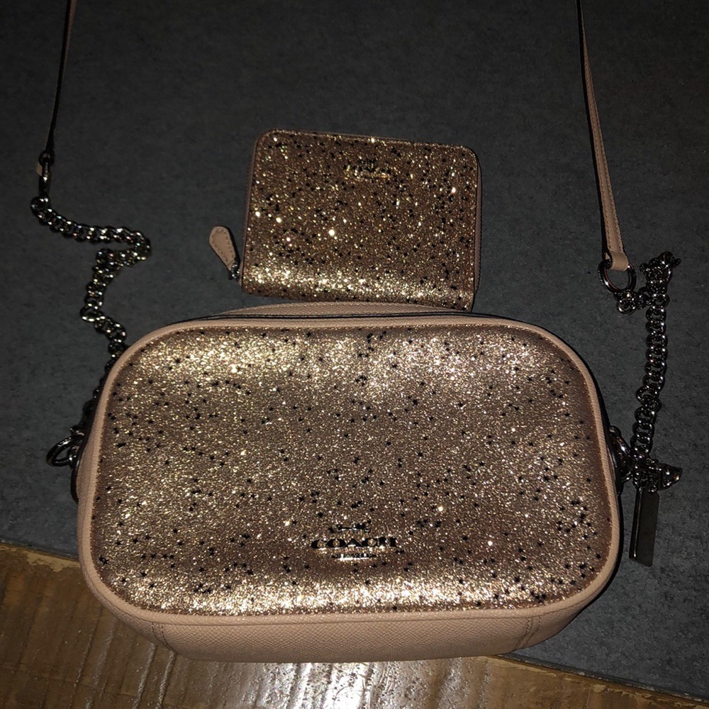 Coach cross body with matching wallet